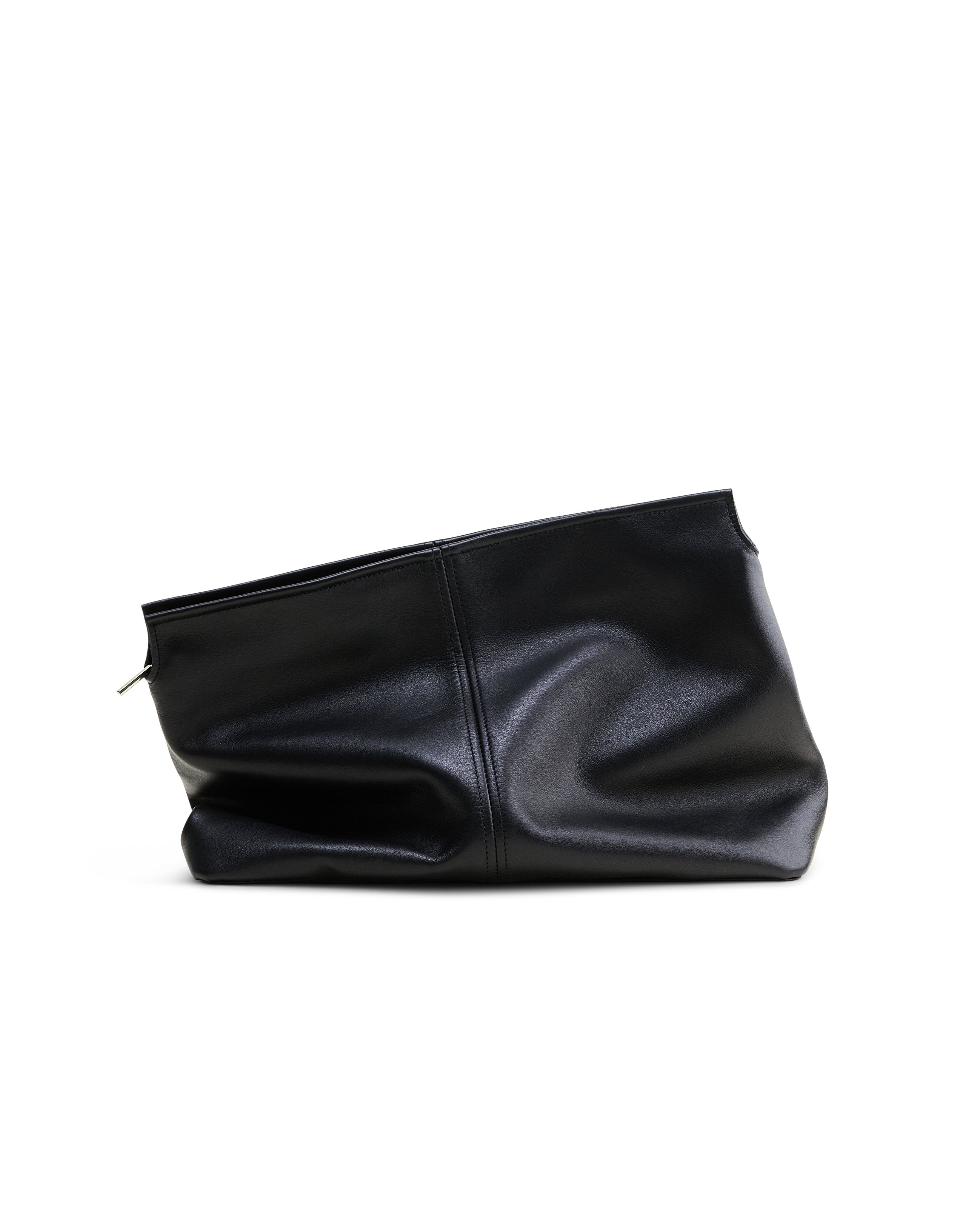 Elza clutch bag in black